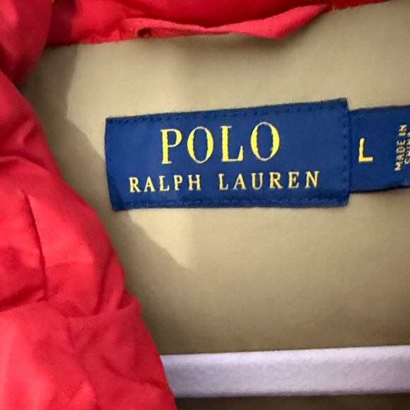Polo by Ralph Lauren Vibrant Red Puffer Jacket - Picture 7 of 12